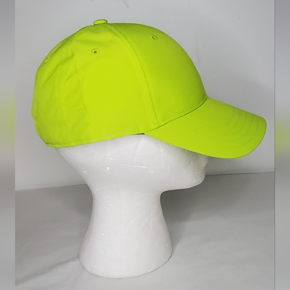 NWT Adidas By Stella McCartney OS Bright Neon Green Cap/Headwear - Picture 3 of 10
